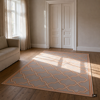Matta, slätväv, samtida, ca 310 x 240 cm.