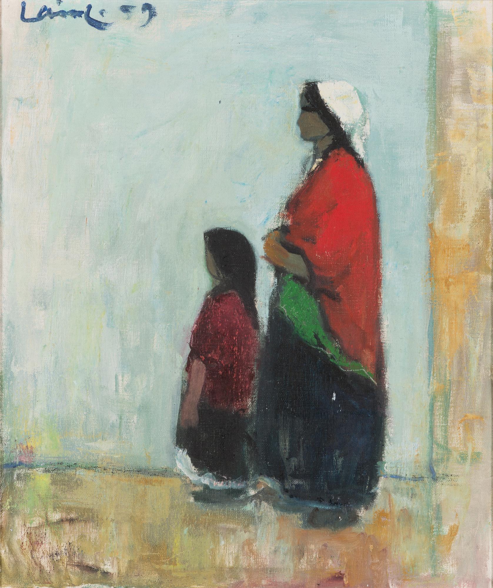 Olavi Laine, oil on canvas, signed and dated -59.