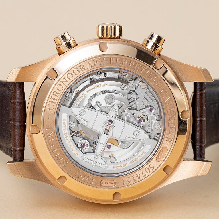 IWC, Pilot's Watch, Spitfire, Perpetual Calendar Digital Date-Month, ca 2012.