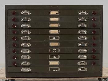 ARKIVSKÅP, Pressbolaget, Eskistuna, 1900-tal.