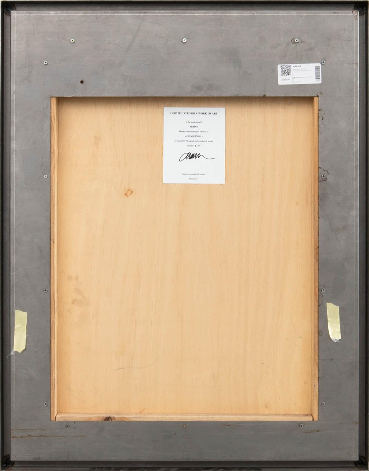 Arman (Armand Pierre Fernandez), "Cavaquinho".