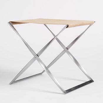 Poul Kjaerholm, taburett, "PK-91", edition E Kold Christensen, Danmark tidigt 1960-tal.