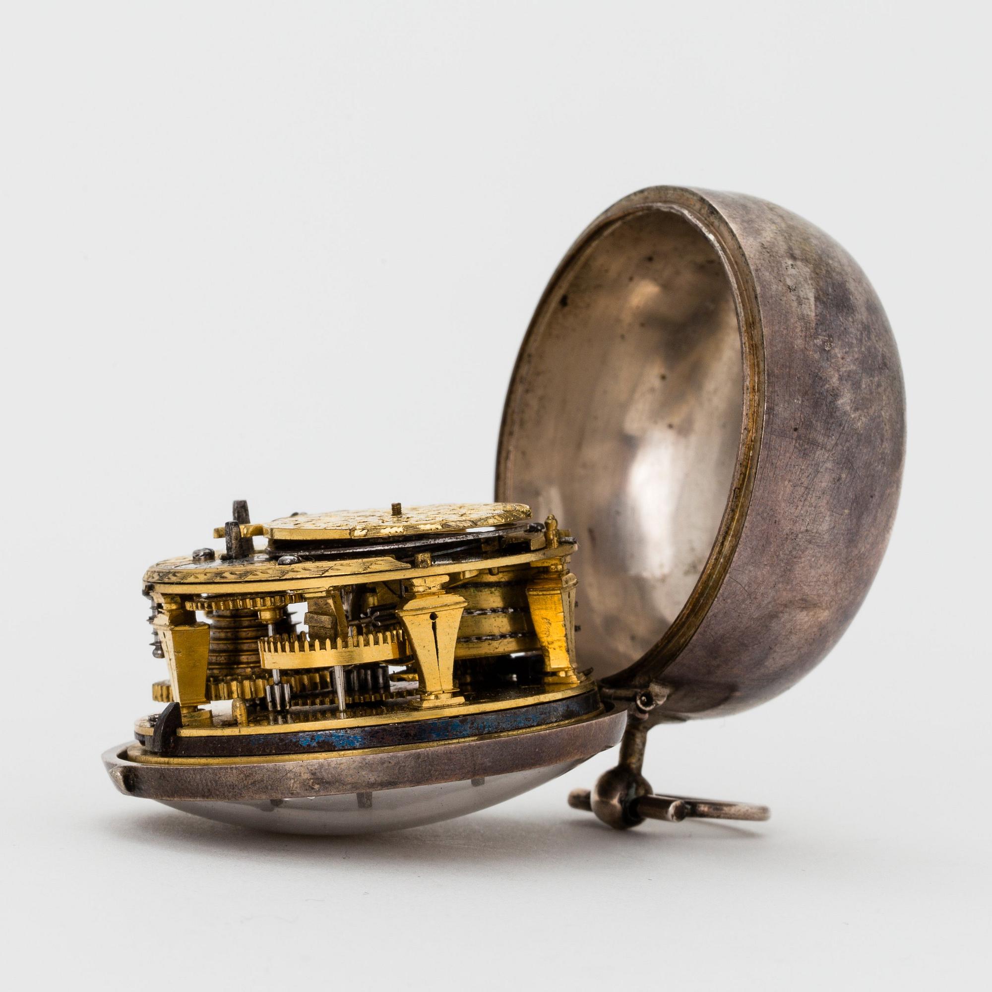 Henri de Bary, fickur, silver, sannolikt sent 1600-tal.