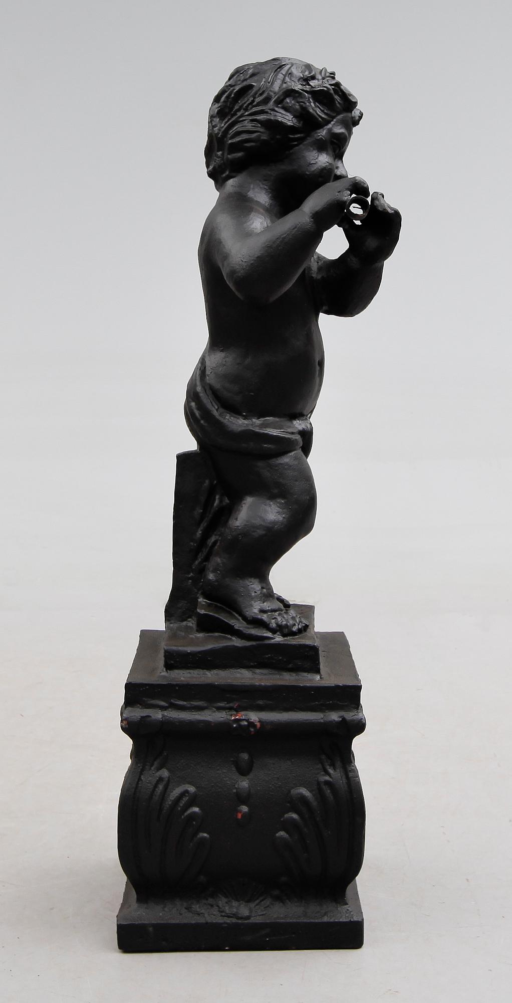 TRÄDGÅRDSSKULPTUR, gjutjärn, modern tillverkning.