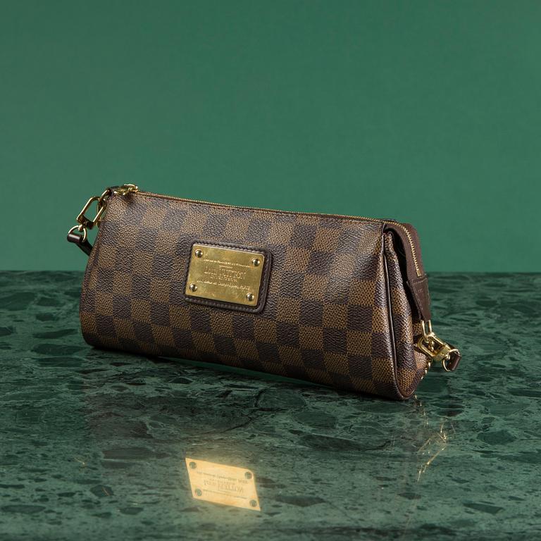 CLUTCH, "Eva damier Bag" Louis Vuitton.