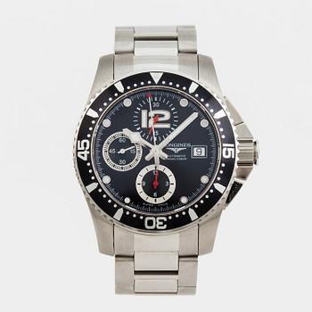 LONGINES, Hydro Conquest (300m/1000ft), chronograph, wristwatch, 43,5 mm,