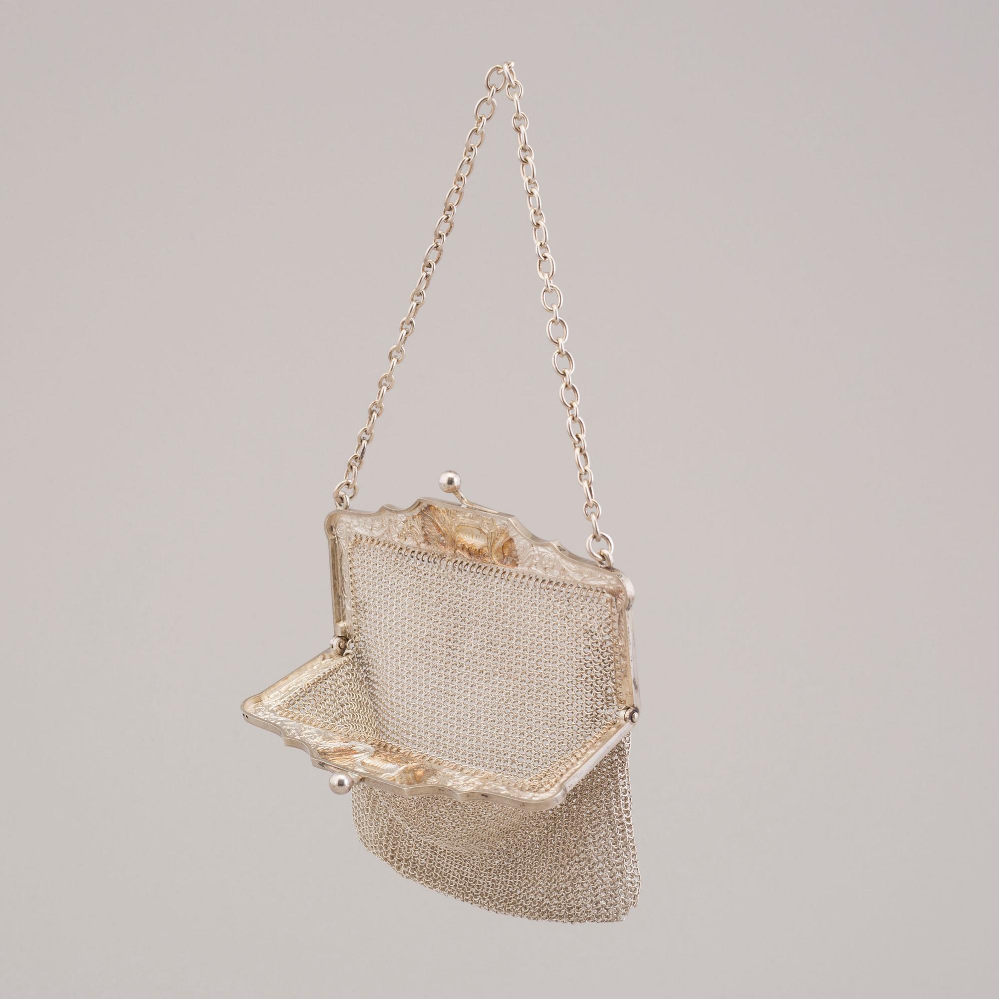 AFTONVÄSKA, silver, Vaguer, Paris, 1800-talets andra hälft.