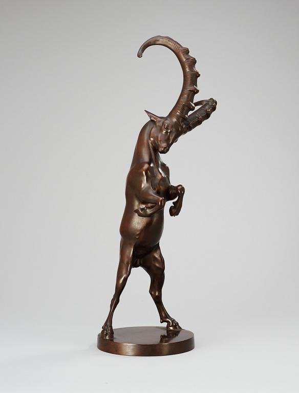 Franz Barwig d ä, Standing capricorn.