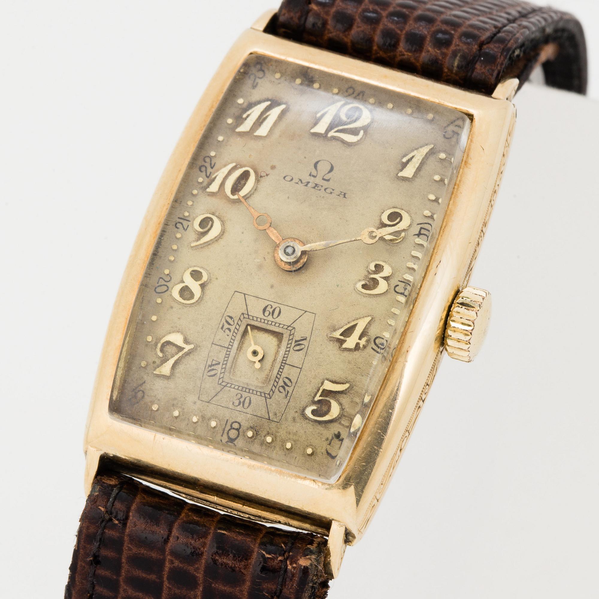 OMEGA, wristwatch, 22 x 32 mm.