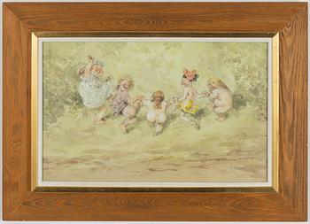 Robert Högfeldt, Dans på stranden.