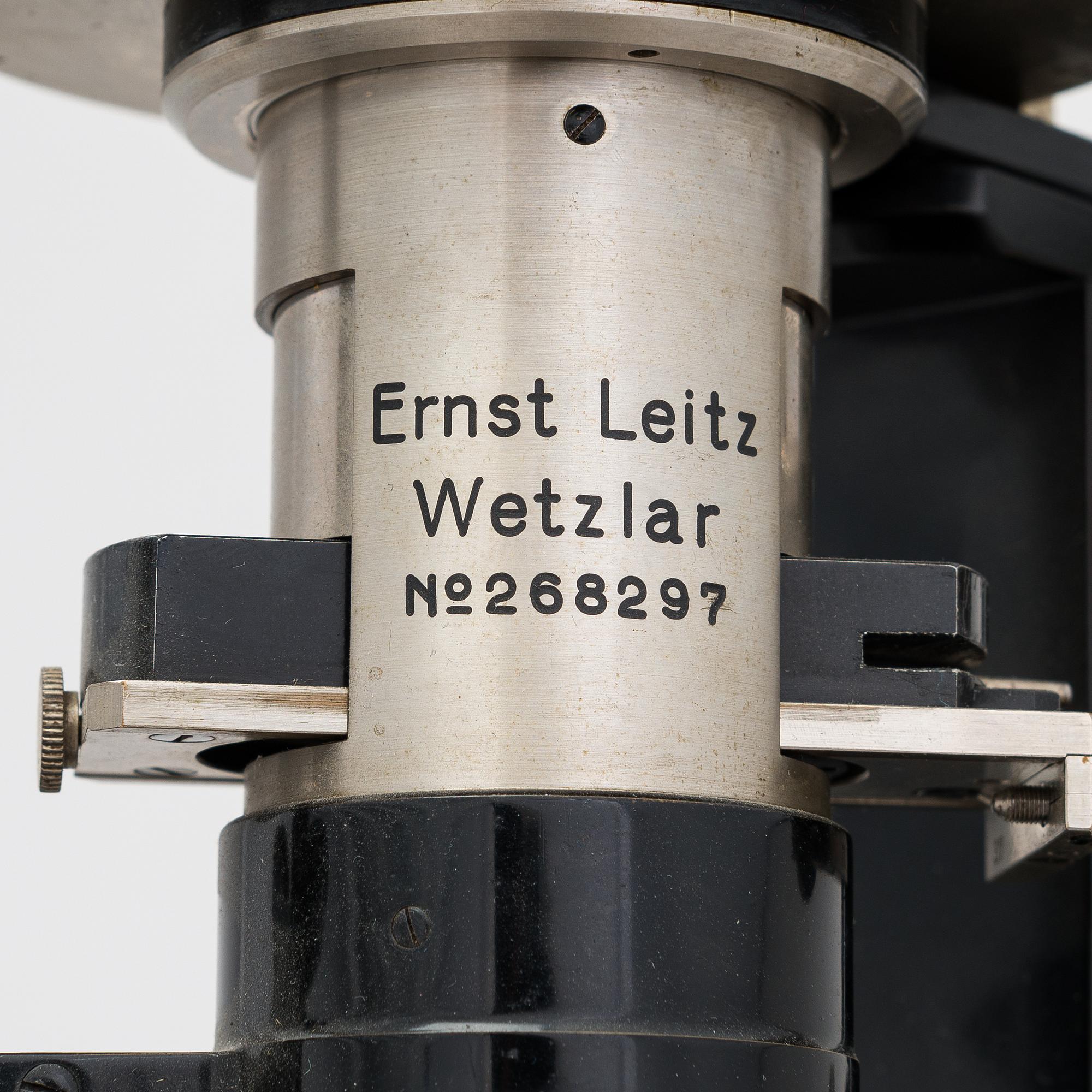 Ernst Leitz Wetzlar, Polarisationsmikroskåp, 1900-talets andra kvartal.