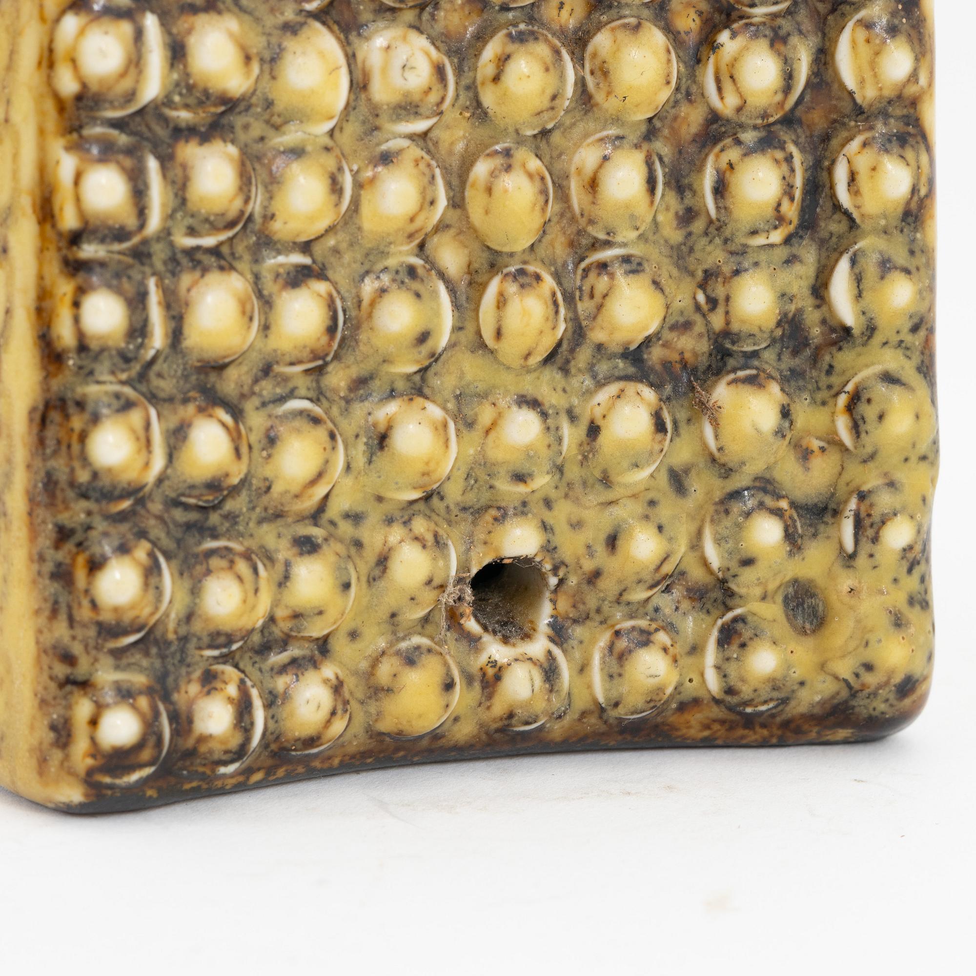 Stig Lindberg, a stoneware table lamp foot, Gustavsbergs studio.