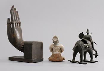 FIGURINER, 3 st, Thailand, 1900-tal.