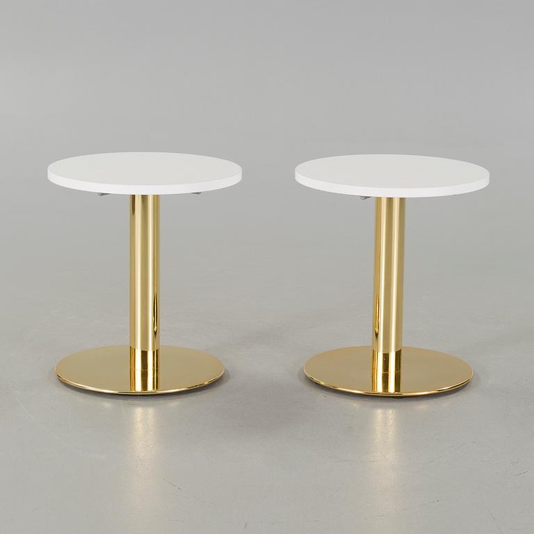 A pair of side tables, late 20th century.