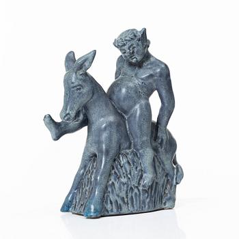 Åke Holm, an earthenware sculpture, Höganäs.