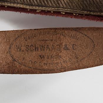 MARINDOLK, Polen 1900-talets mitt samt GEHÄNG, stämplad W. Schwaab & Co Wien, ca 1900.