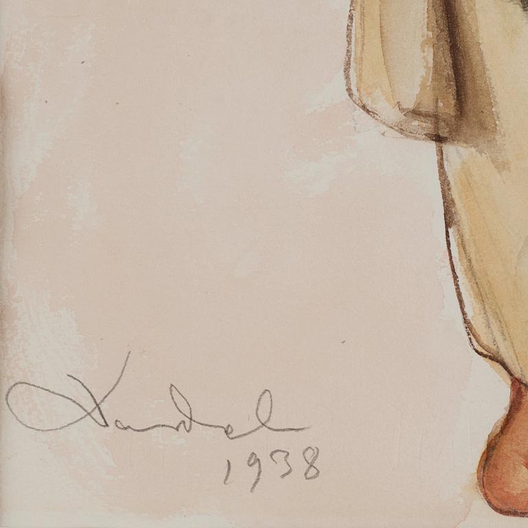 Nils von Dardel, Man med turban.
