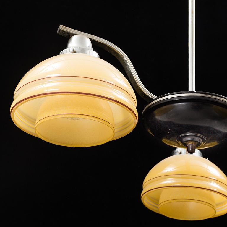 A mid 20th century ceiling lamp.