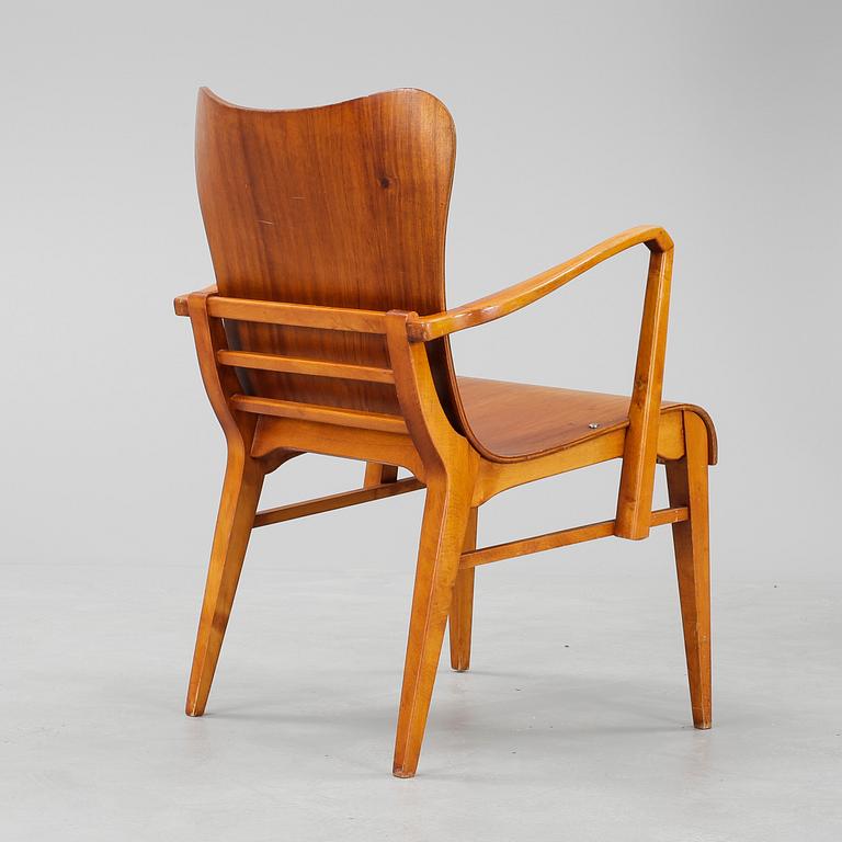 KARMSTOL, Axel Larsson, Svängsta stilmöbler, 1950-tal.