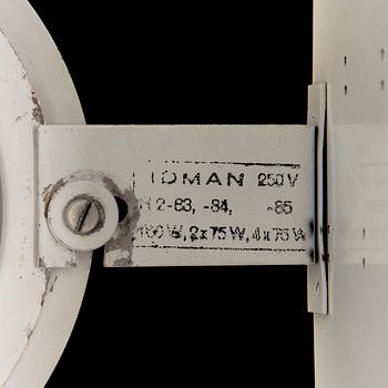 PAAVO TYNELL, TAKLAMPA, 9068/24, "Stjärnhimmel". Tillverkare Idman.