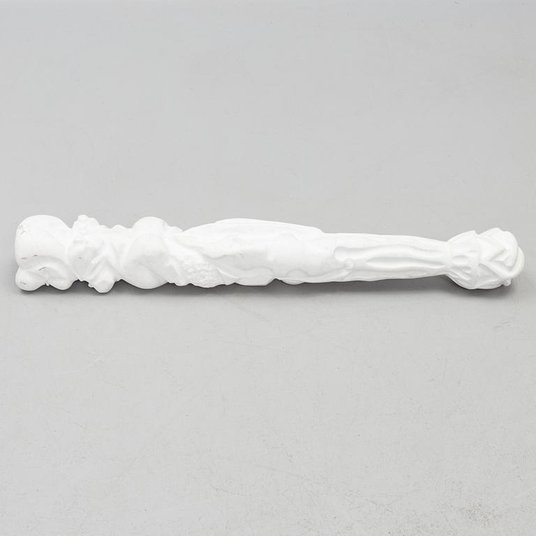 Stefano Beccari, sculpture. Unsigned. Marble, height 105 cm.