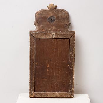 SPEGEL, med Halmstads hallstämpel, 1800-talets första hälft.