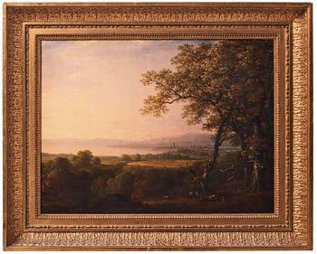 467. Carl Johan Fahlcrantz, View of Jönköping with Huskvarna.