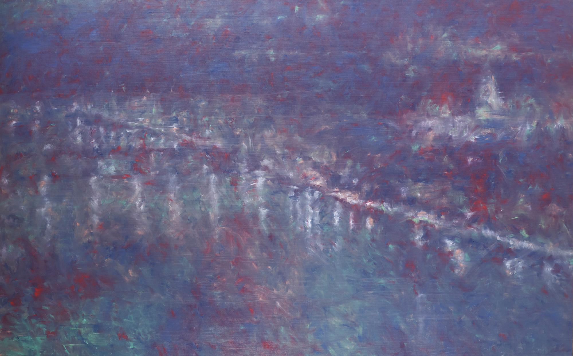 Ola Billgren, "Stad vid flod (Heidelberg)".