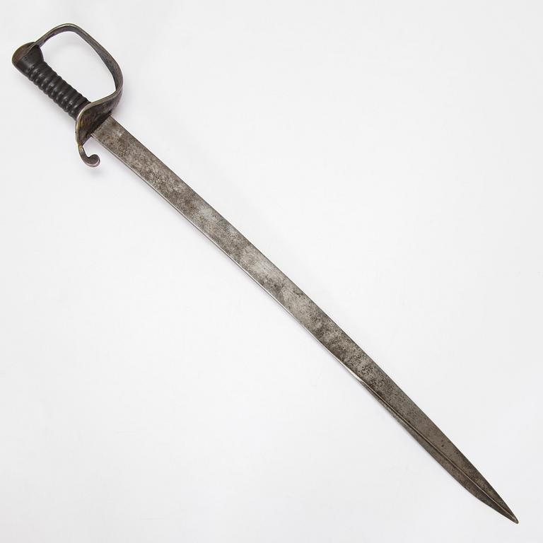 Huggare, rysk, m/1856 för flottan.