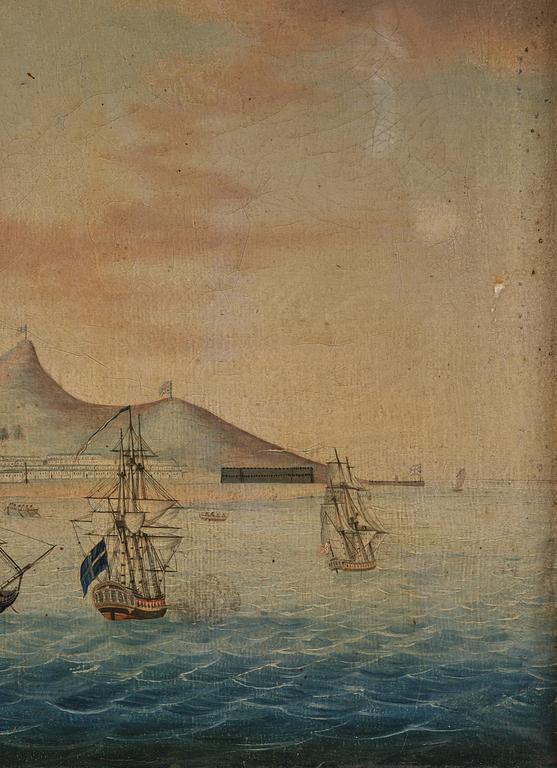 "Table Mountain", Kina, omkring 1800.