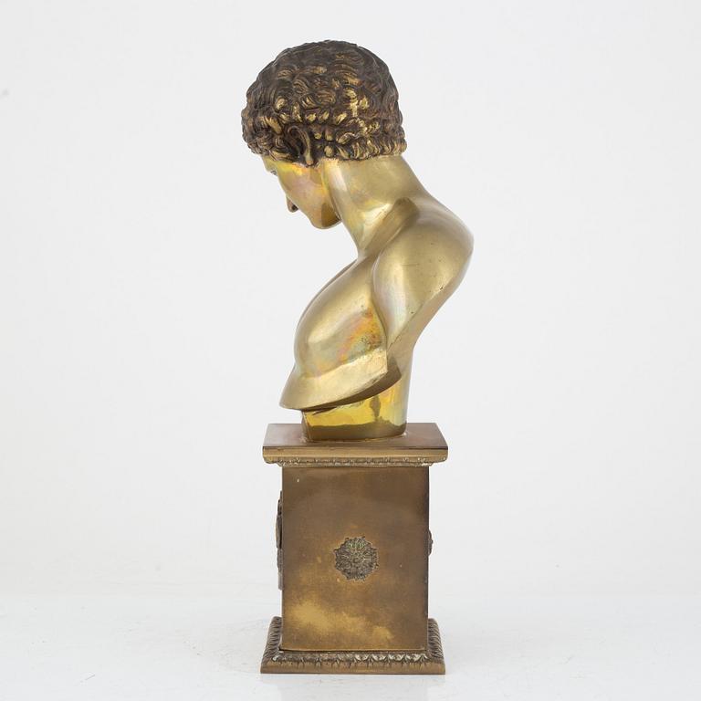 Unknown artist, bust of Narcissus, 20th Century.