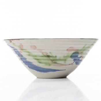 Eva Bengtsson, a stoneware bowl, own workshop, Frillesås.
