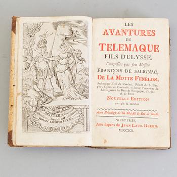 BOOKS, four volumes, 18th and 19th century.