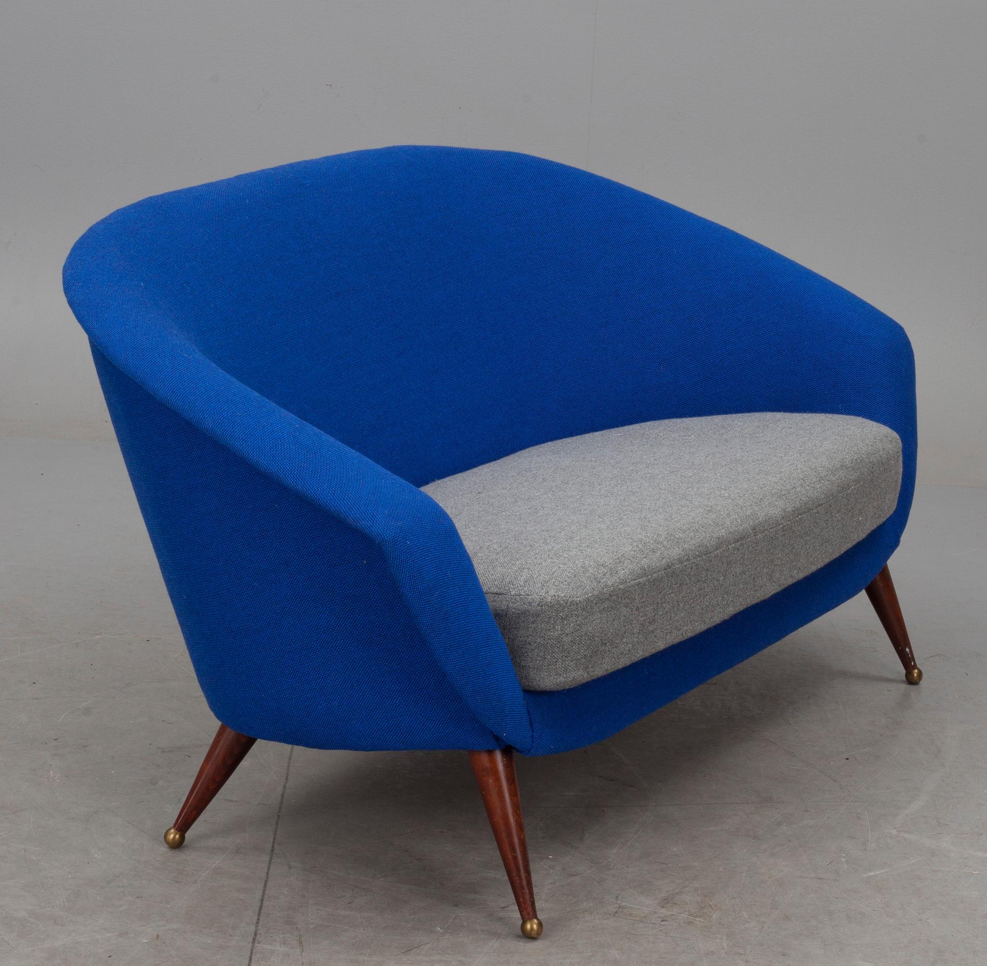 SOFFA. "Tellus", design Folke Janson för SM Wincrantz 1950-tal.
