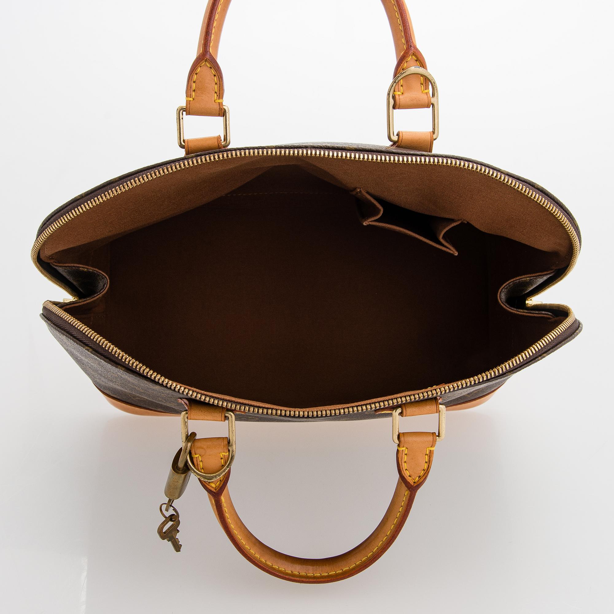 Louis Vuitton, A Monogram Canvas 'Alma' Handbag.