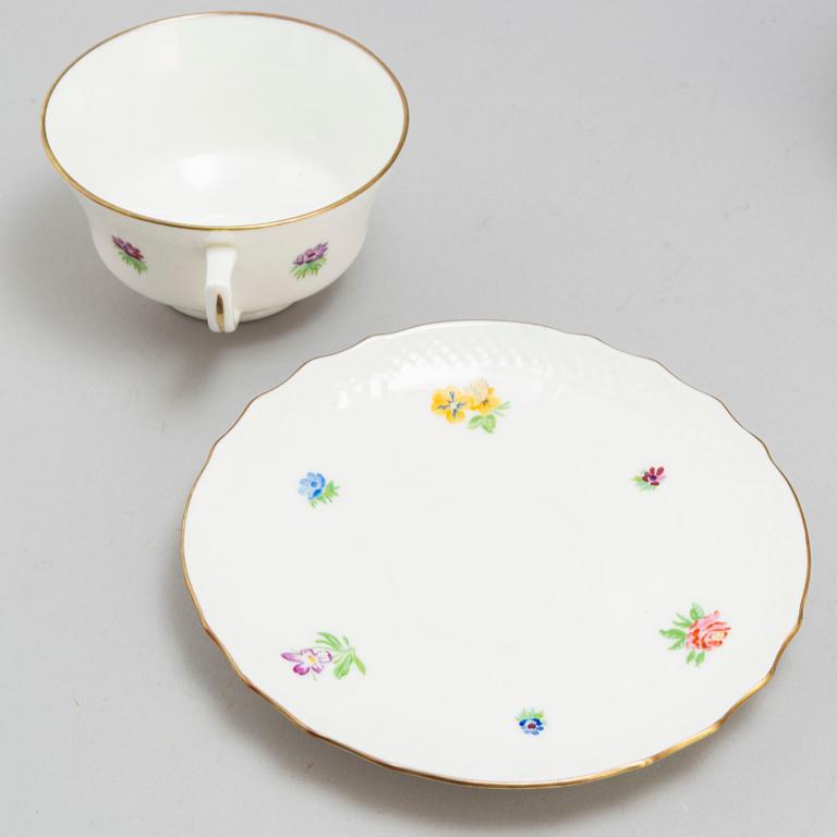 a set of 12 'Poem' teacups by Gustavsberg.
