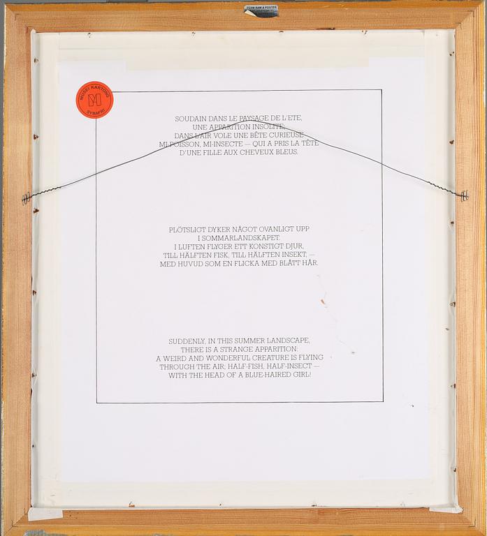 BEVERLOO CORNEILLE, 5 st litografier signerade, daterade 86 och numrerade 185/200, samt 2 st pussel.