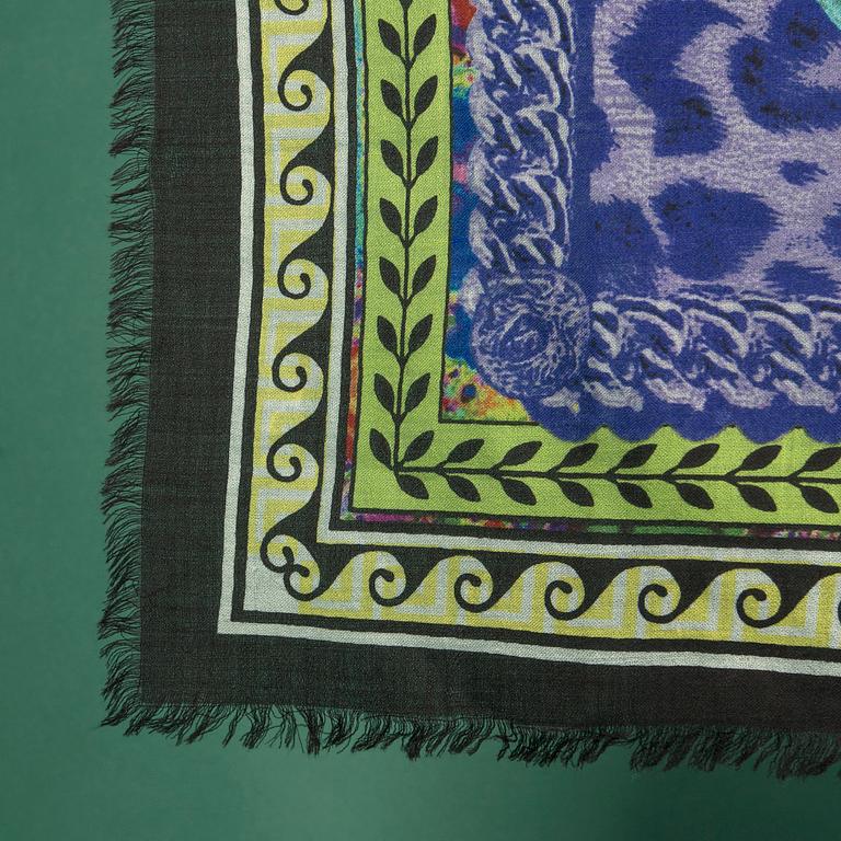 A shawl by VERSACE.