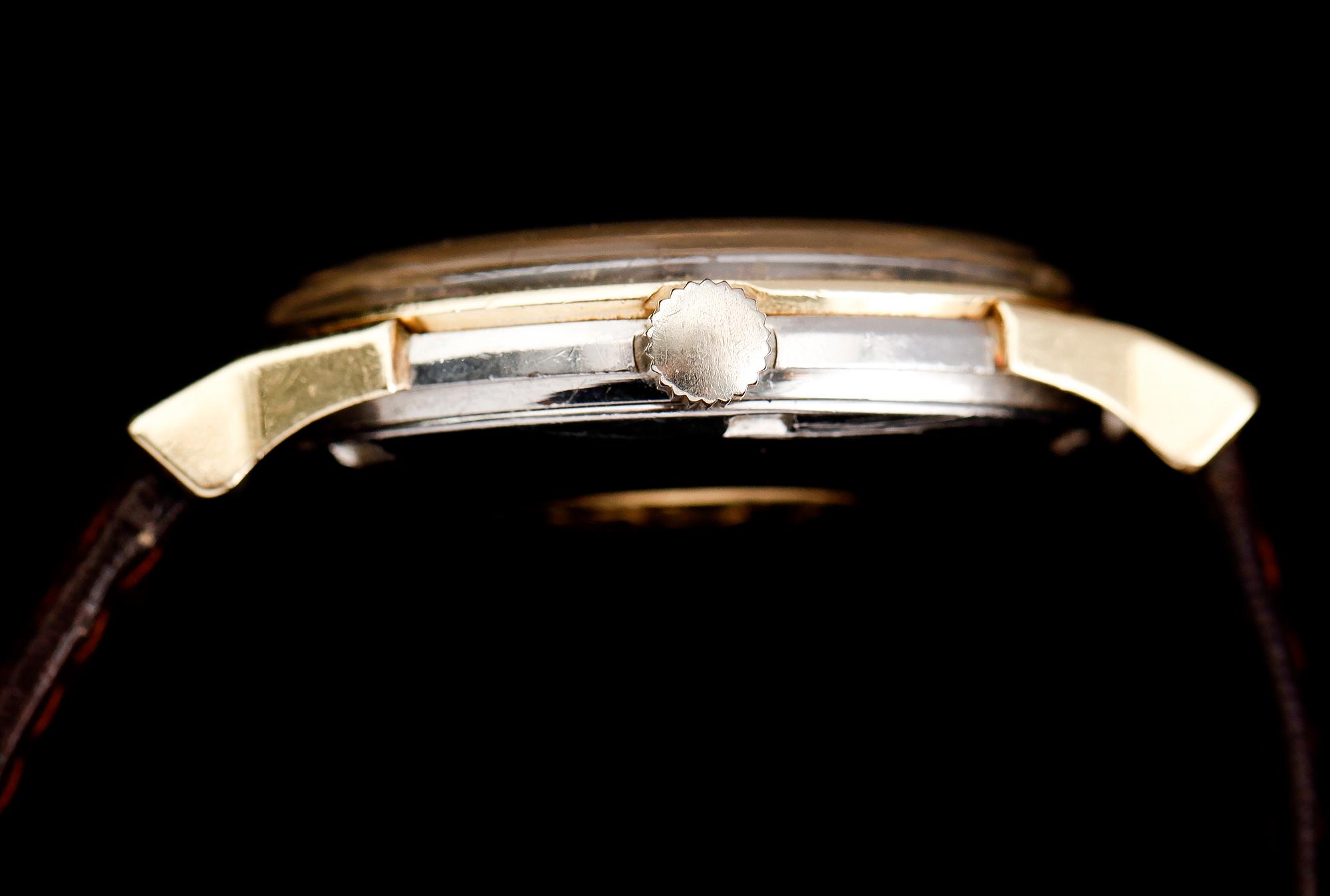 ARMBANDSUR, guld på stål, Omega, Automatic, Chronometer, Constellation.