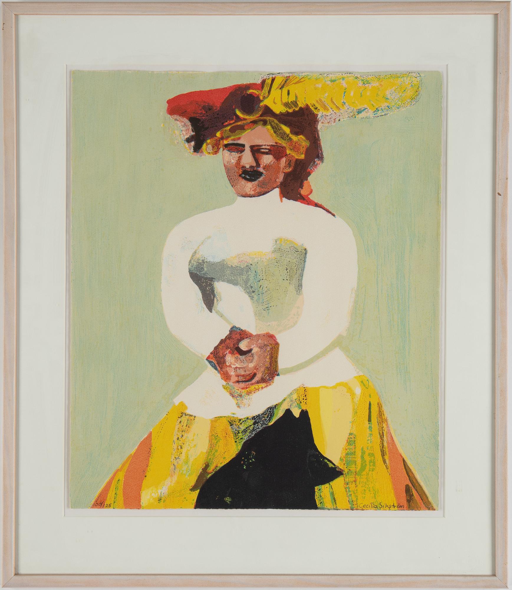 CECILIA SIKSTRÖM, litografi, signerad, numrerad 100/125. - Bukowskis