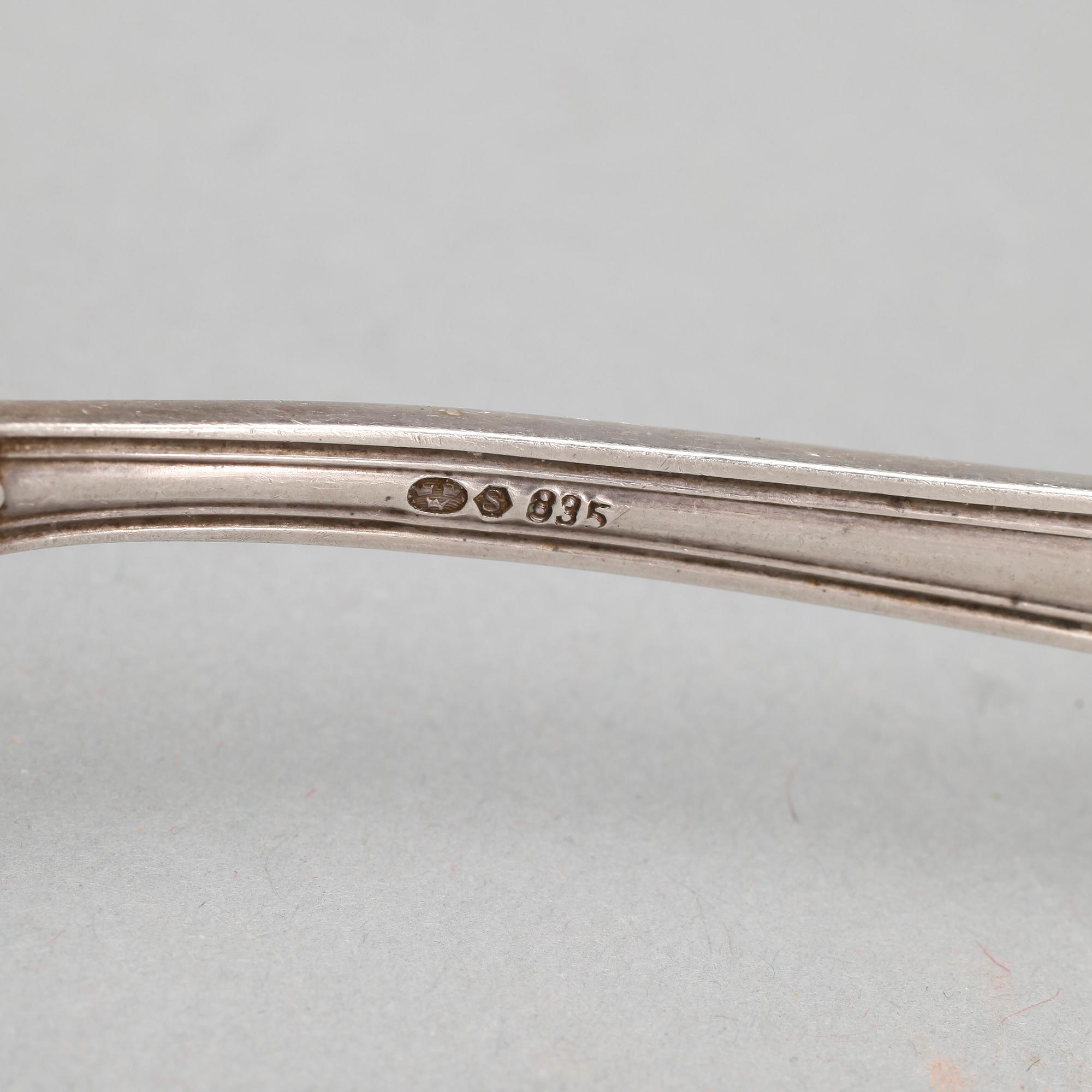 BESTICKSERVIS, 71 delar. Silver. Total vikt ca 3,268 kg.