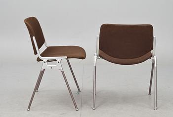 STOLAR, 6 st, Giancarlo Piretti, Castelli, 1900-talets slut, märkta.
