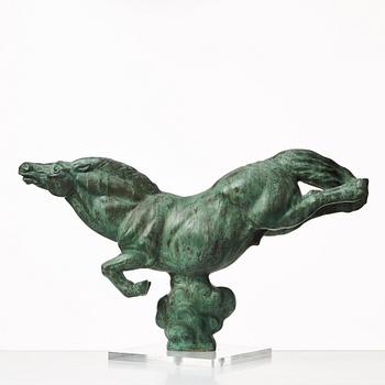 Carl Milles, "Den flygande hästen" (=The Flying Horse).