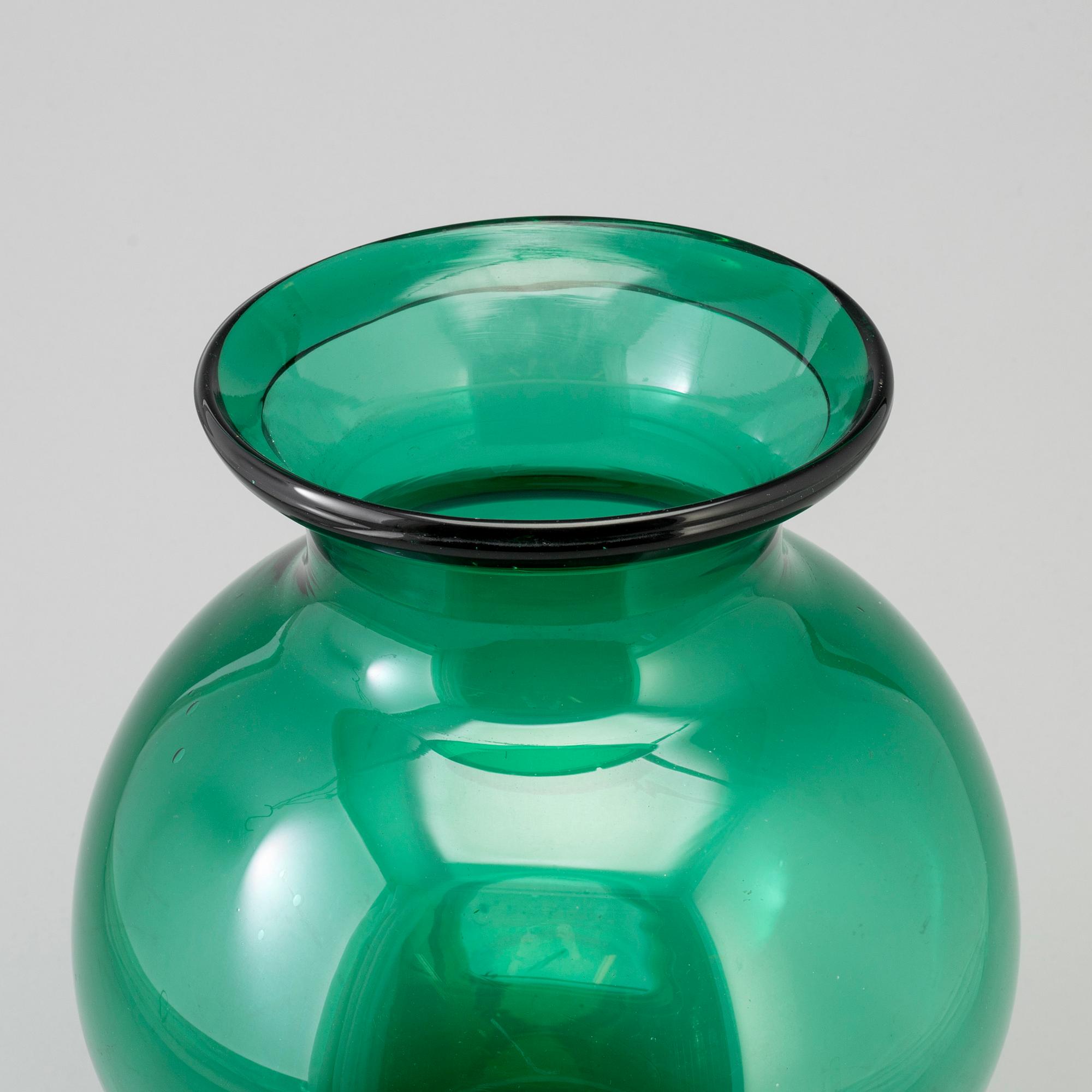 REIJMYRE, troligen, stor vas av glas, 1950-/60-tal.