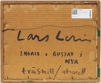 Lars Lerin, 'Ingrid o Gustav i Nya'.