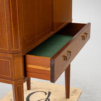 Bar cabinet, mid-20th century.