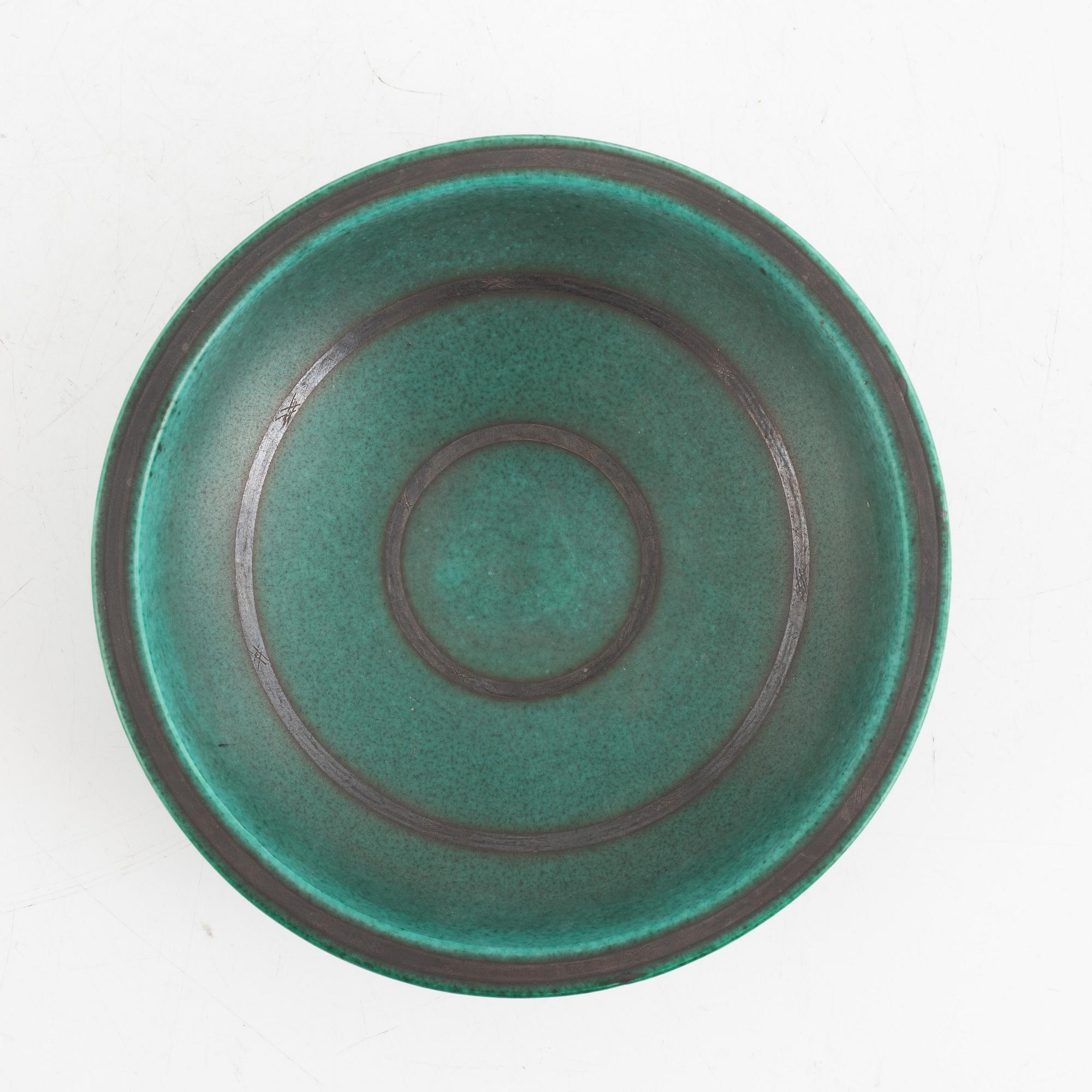 Wilhelm Kåge, skål, modell 1094, "Argenta", Gustavsberg.