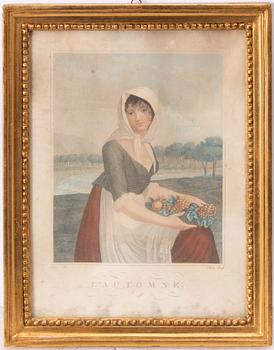 Ramar, fyra stycken, omkring år 1800.