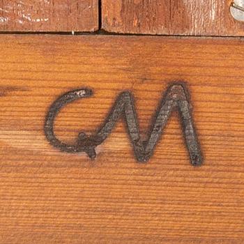 Carl Malmsten, an NK (Nordiska Kompaniet) 1924 birch and mahogany  book case.