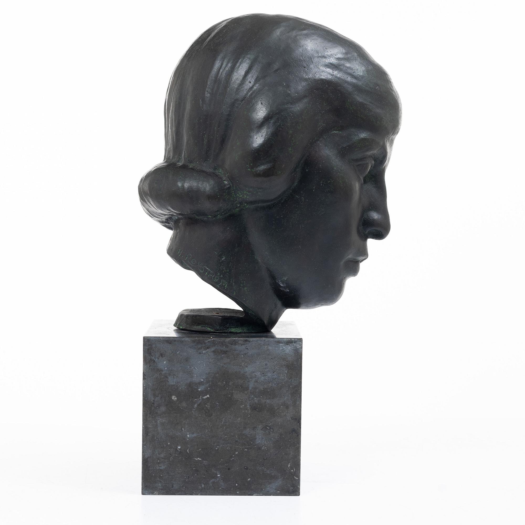 Henrik Roxström, Portrait head.